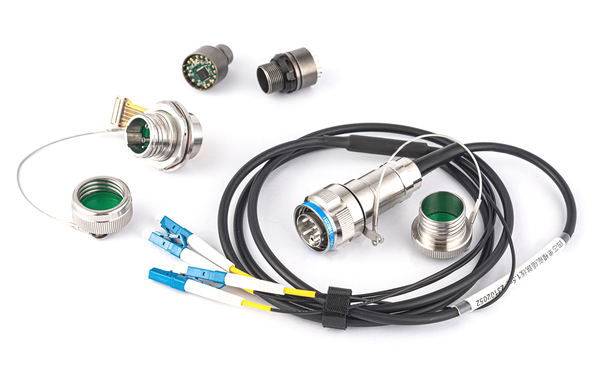 Dragon Structure aviation plug connector
